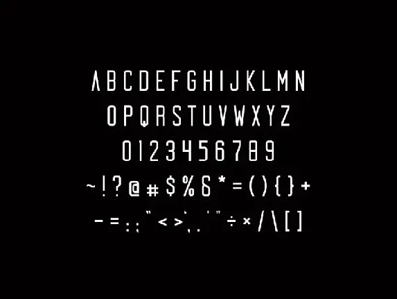 Dinamica - Modern display font