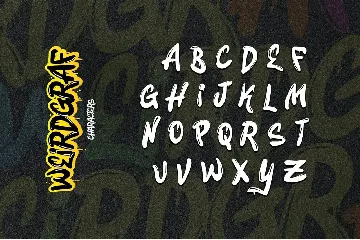 Weirdgraf font