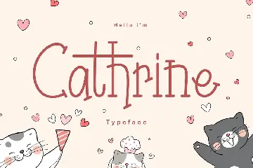 Cathrine font