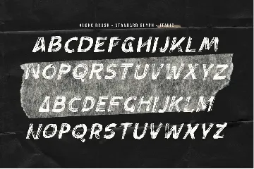 Aloha Brush - Logo font