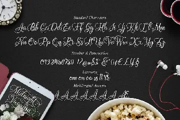 Midnight Vagansa | Beauty Caligraphy font