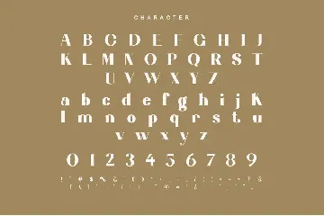 Millane Ligature Serif Font