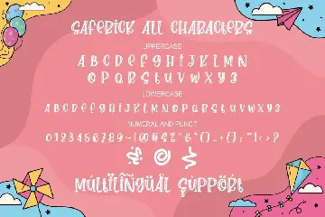 Saferick font