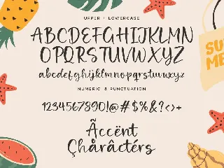 Seaside Tropics Handwriting Font