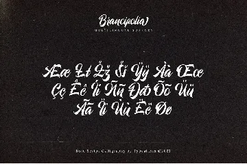 Brancifolia font