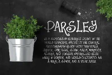 Parsley Font