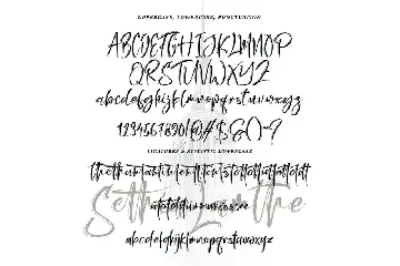 Shetia font