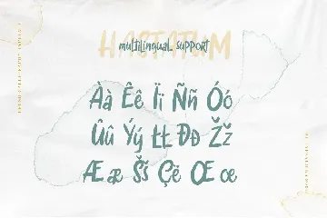 Hastatum font