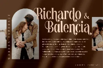 Richardo Flacky Modern Serif Font