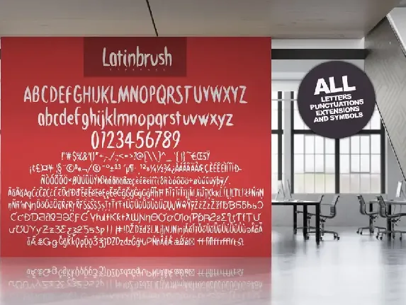 Latinbrush Family Typeface font