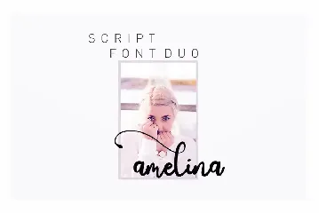 Amelina Script font