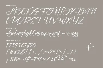 Belista Kaldera Signature Font