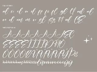 Belista Kaldera Signature Font