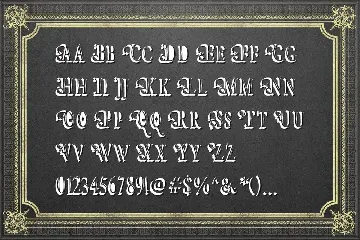 Hunter Heart font