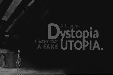 Dystopia Typeface font