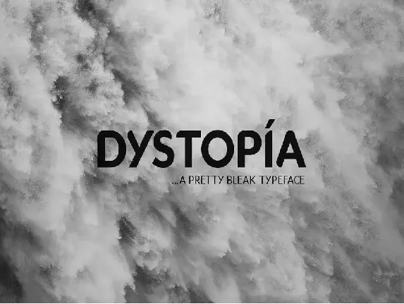 Dystopia Typeface font