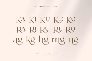 Ginkgo - Modern Classy Serif Font