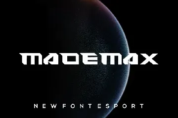 Mademax font