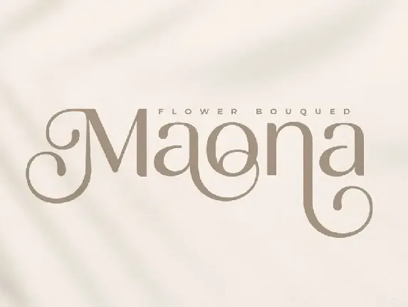 Famous - Modern Feminine Beauty Font