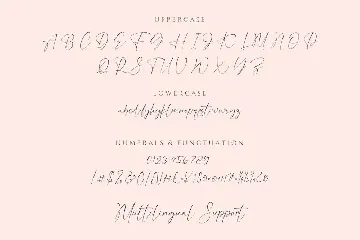 Cabella Anderson - Signature Handwriting Font