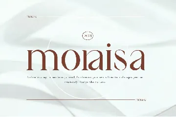 moraisa Ligature Serif Font