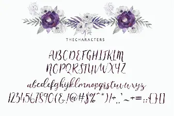 Charissa Script font