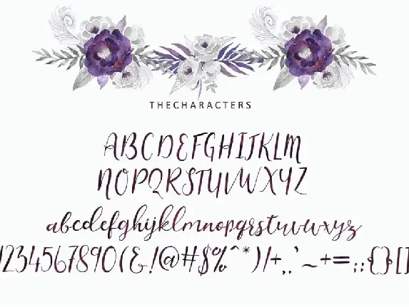 Charissa Script font