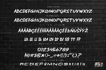 BREAK FIGHT - Display Font