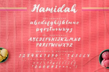 Hamidah - Bold Calligraphy Font