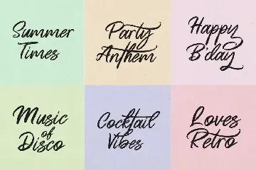 Butter Swany - Handwritten Font