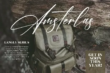 Amsterdam Signature Font