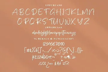 Barthalo Modern Handwritten Font