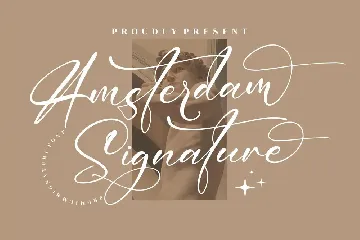 Amsterdam Signature font