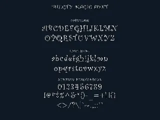 Mightymagic - Decorative Font