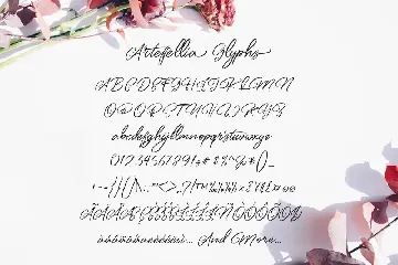 Artefellia - Handwritten Font