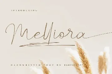 Melliora Handwritten Font