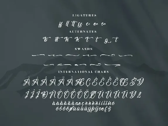 Amatha Hillayah Calligraphy Font