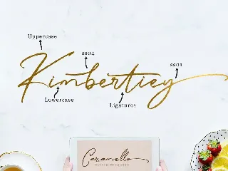 Caramello - Handwritting Script Font