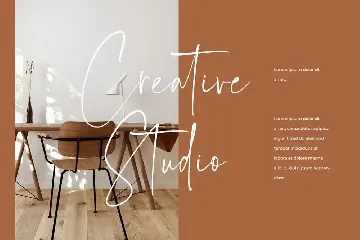 Arthamyn A Chic Signature Font