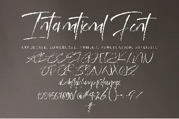 International Font