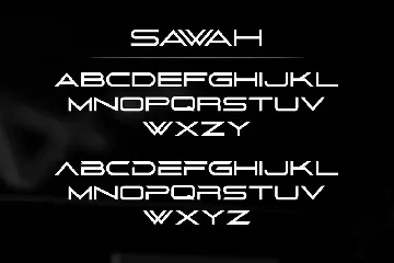 Sawah-Modern&Elegant Display Font