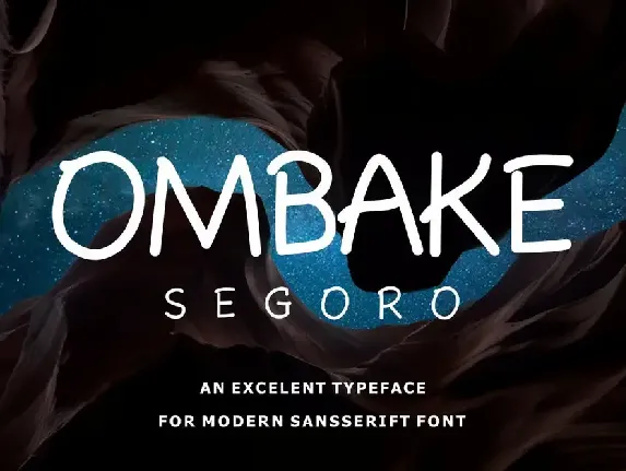 Ombake segoro font