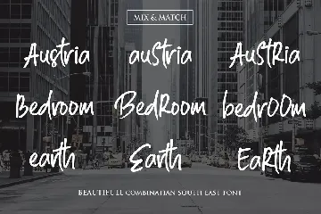 South East - Stylish Handwritten Font