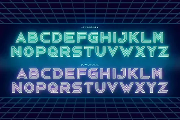 Neonrec font