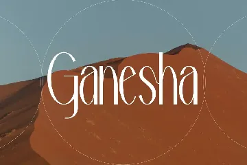 Ganesha Stylish Serif Font