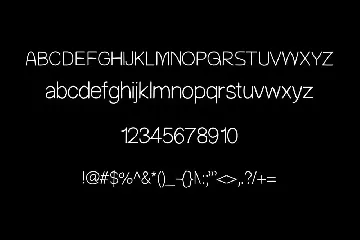 FLOOPINE  MODERN FONT