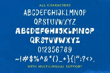 Crazy Party - Quirky Handmade Font