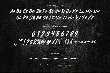 Black Era Brush Font