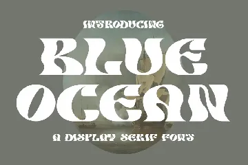 Blue Ocean Display Serif Font