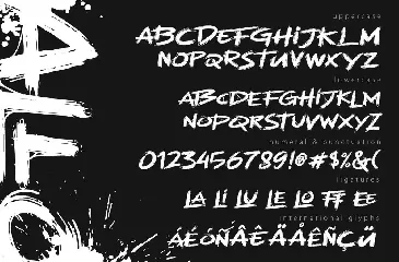 BLACK WITCH - Brush font